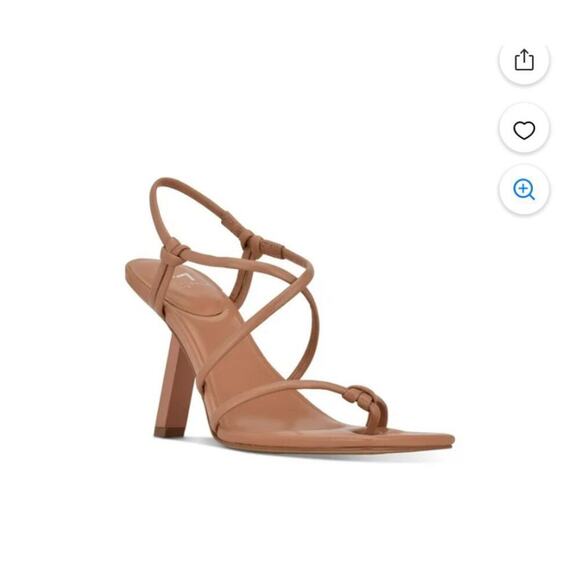 Marc Fisher Gadella Strappy Heel Sandal Size 9.5 - Picture 1 of 8